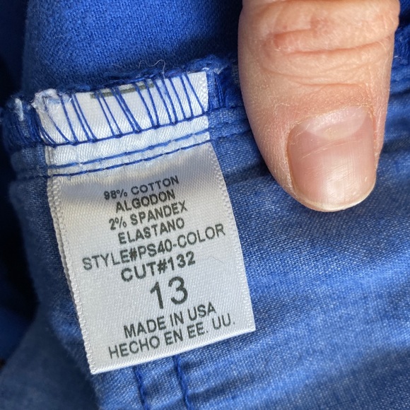 Royal Blue Straight Leg Jeans! - Picture 3 of 8